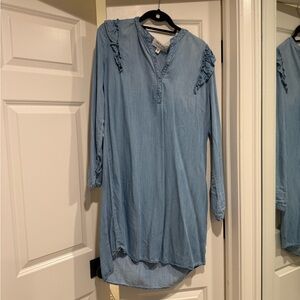 Cloth and stone denim long sleeve dress from Anthropologie